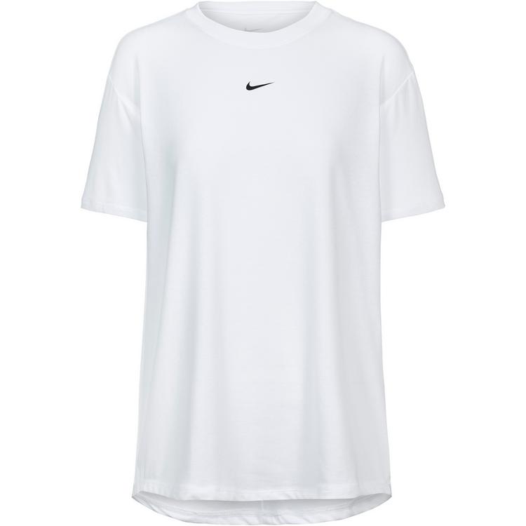 Nike Nike ONE RELAXED DRI-FIT Funktionsshirt Damen - white-black - 0 | SportScheck