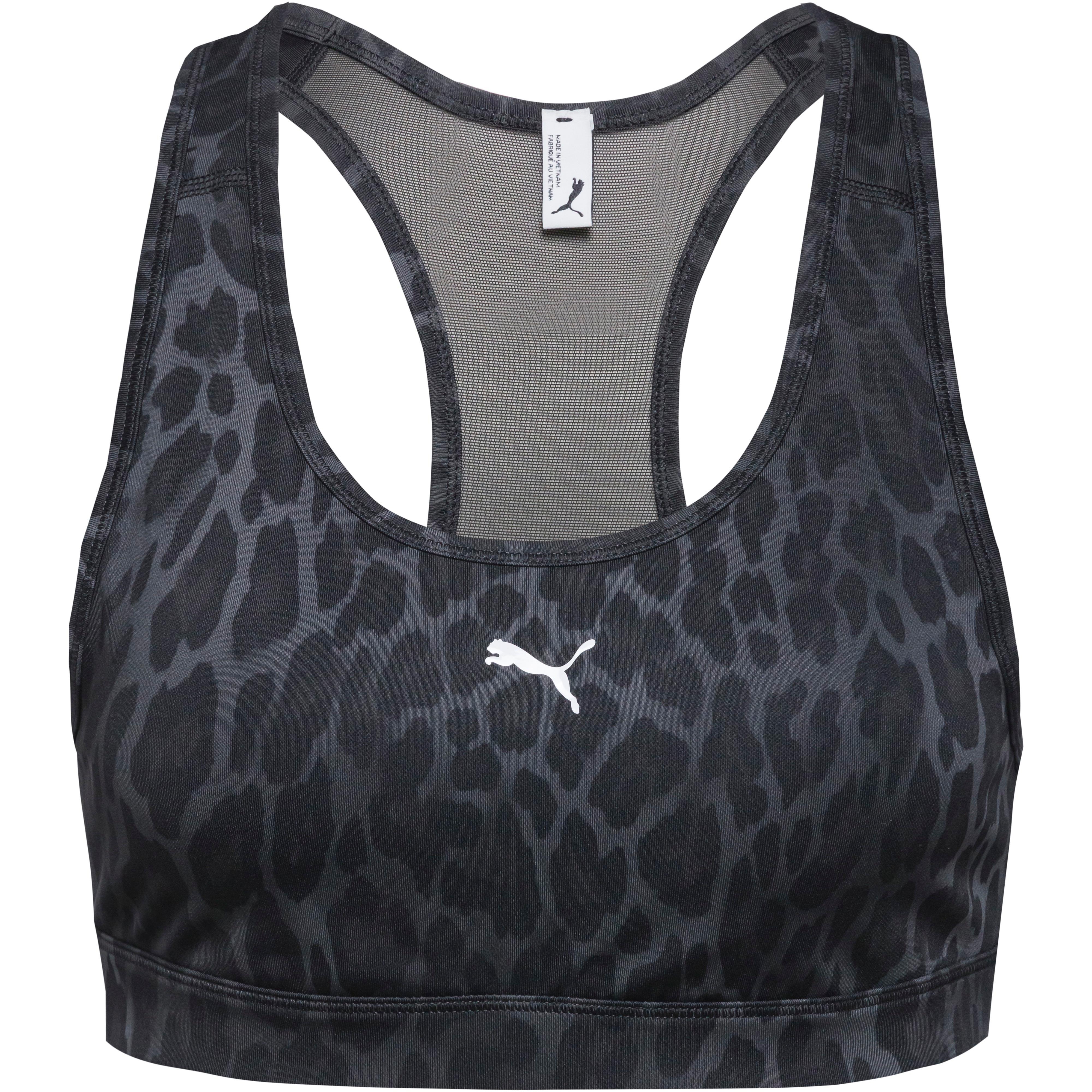 Puma Sport-BH 4KEEPS Medium Support Braun