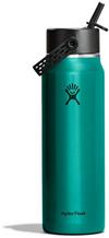 Hydro Flask 32OZ LIGHTWEIGHT WIDE FLEX STRAW Isolierflasche - emerald green
