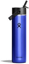 Hydro Flask 24OZ LIGHTWEIGHT WIDE FLEX STRAW Isolierflasche - sapphire blue