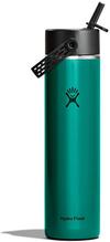 Hydro Flask 24OZ LIGHTWEIGHT WIDE FLEX STRAW Isolierflasche - emerald green