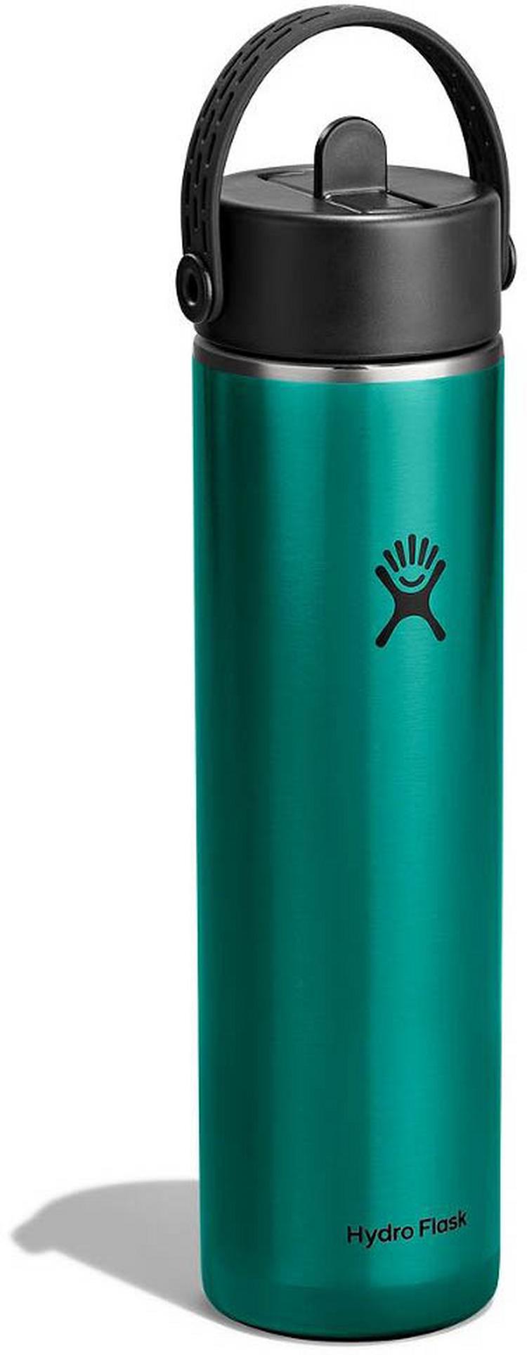 Hydro Flask Hydro Flask 24OZ LIGHTWEIGHT WIDE FLEX STRAW Isolierflasche - emerald green - 0 | SportScheck