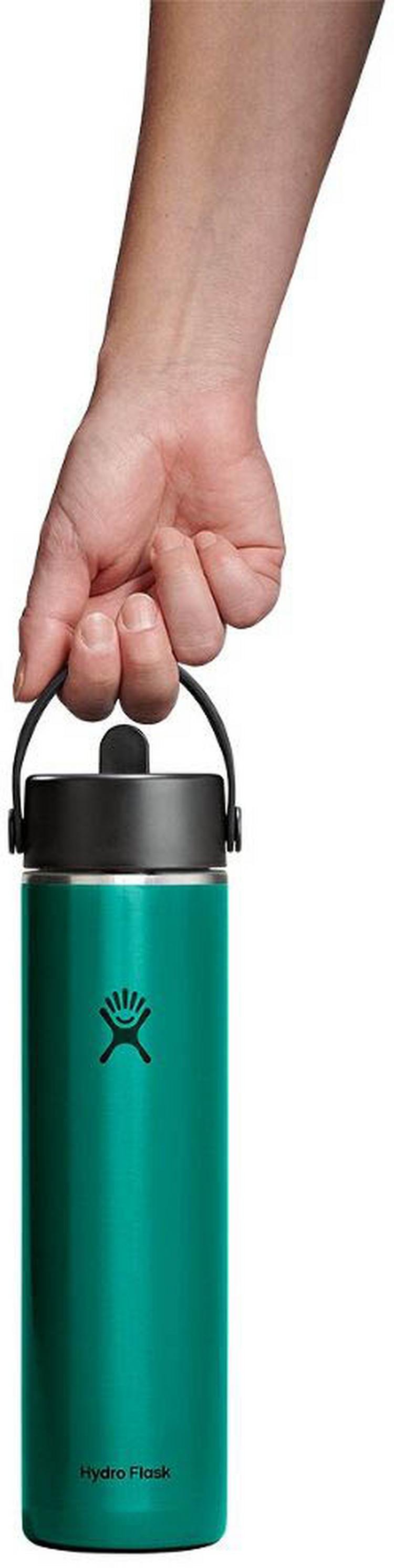 Hydro Flask Hydro Flask 24OZ LIGHTWEIGHT WIDE FLEX STRAW Isolierflasche - emerald green - 0 | SportScheck