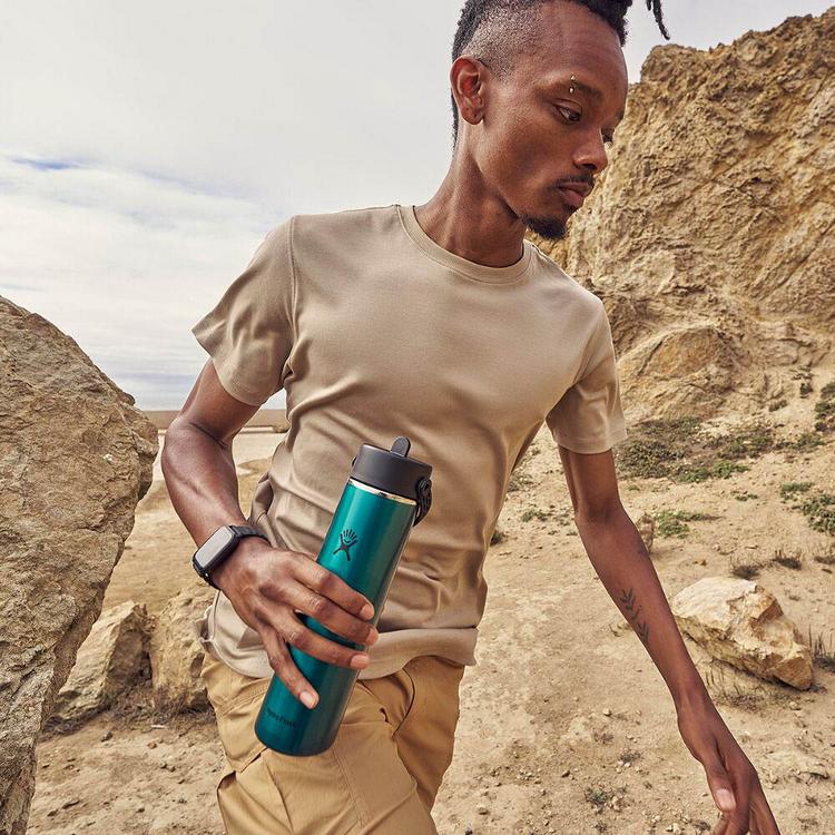 Hydro Flask Hydro Flask 32OZ LIGHTWEIGHT WIDE FLEX STRAW Isolierflasche - emerald green - 1 | SportScheck
