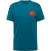 Santa Cruz Classic Dot Chest T-Shirt Herren - teal