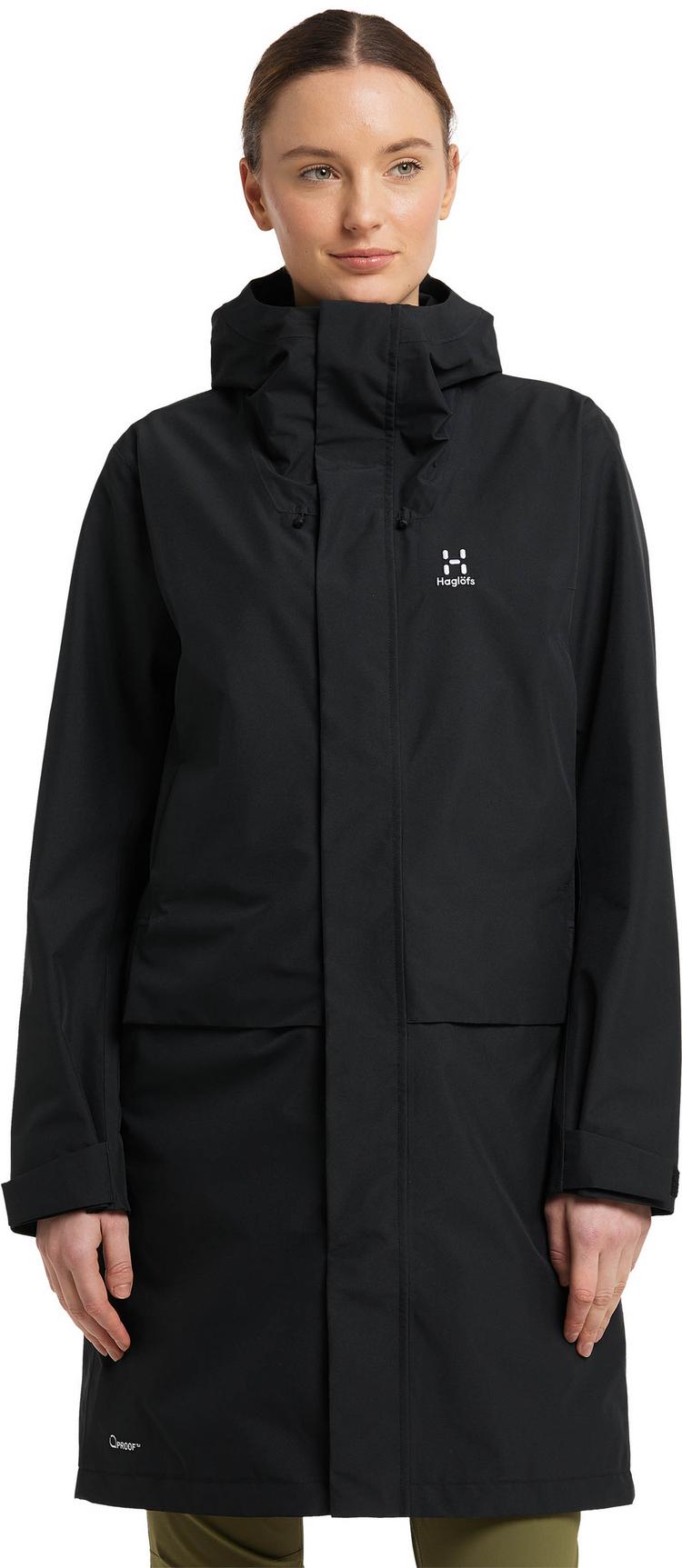 Hagl&ouml;fs Hagl&ouml;fs Aria Proof Parka Damen - true black - 0 | SportScheck