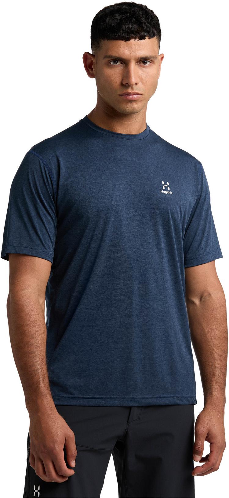 Hagl&ouml;fs Hagl&ouml;fs Ridge Funktionsshirt Herren - tarn blue solid - 0 | SportScheck