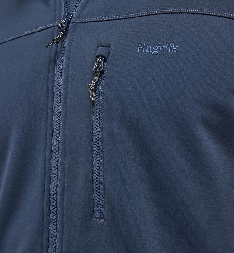 Hagl&ouml;fs Hagl&ouml;fs Rosson Fleecejacke Herren - tarn blue - 4 | SportScheck