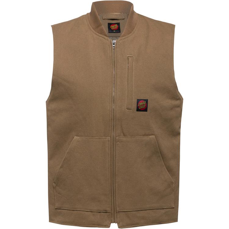 Santa Cruz Santa Cruz Classic Label Weste Herren - taupe - 0 | SportScheck