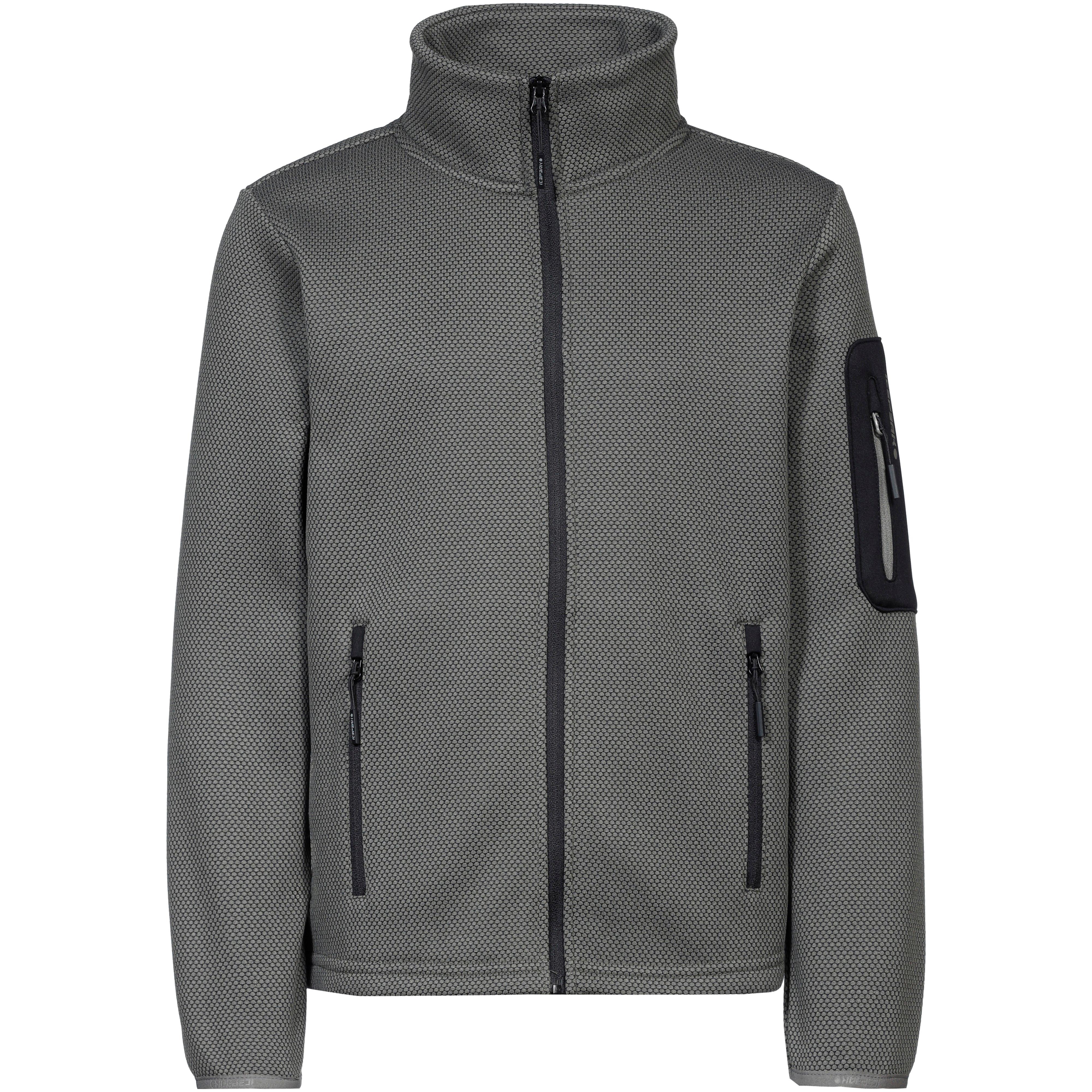 icepeak Fleecejacke Kevelaer 100% Polyester Grau