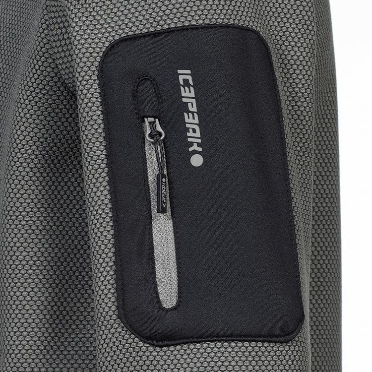 ICEPEAK ICEPEAK KEVELAER Fleecejacke Kinder - granit - 0 | SportScheck