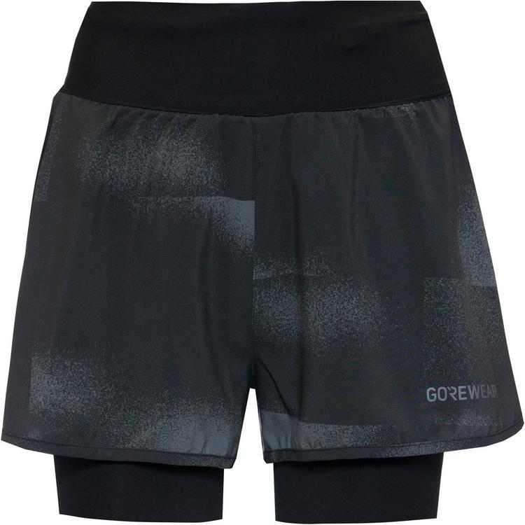 GOREWEAR GOREWEAR CONCURVE Laufshorts Damen - mosaic black-lab graphite - 0 | SportScheck