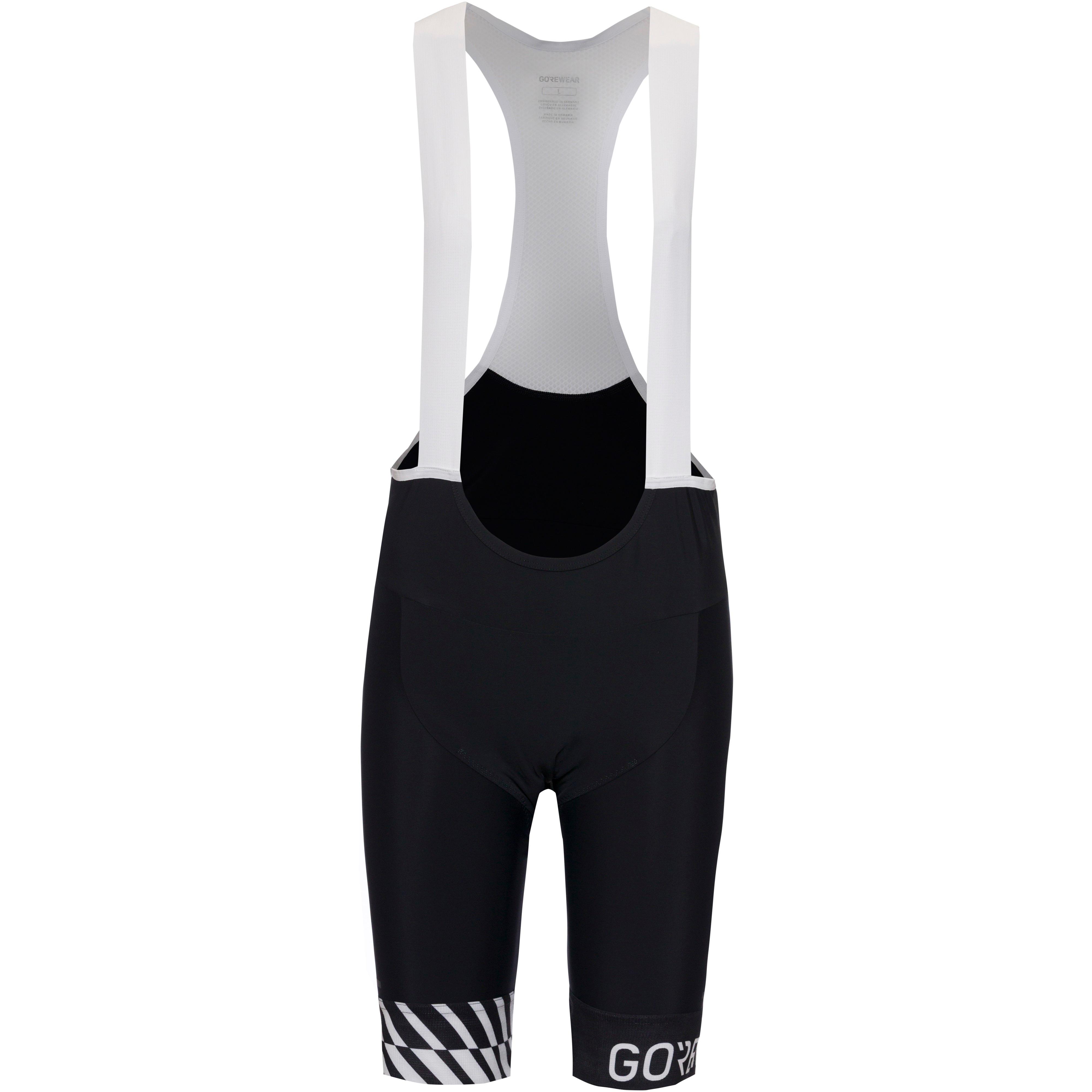 GOREWEAR Bibtights Stretch Kunstfaser Schwarz