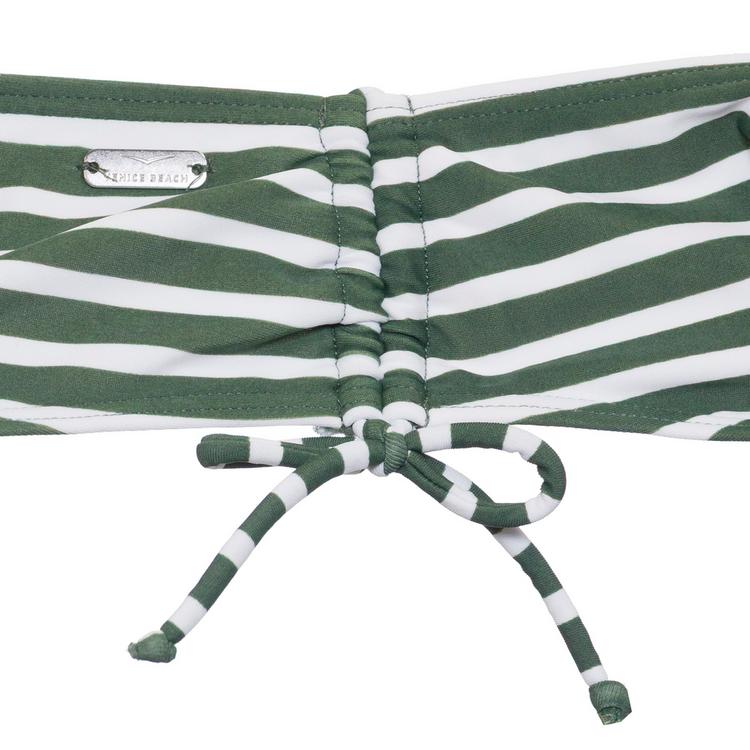 VENICE BEACH VENICE BEACH Bikinihose mit Raffung Bikini Hose Damen - oliv stripe - 0 | SportScheck