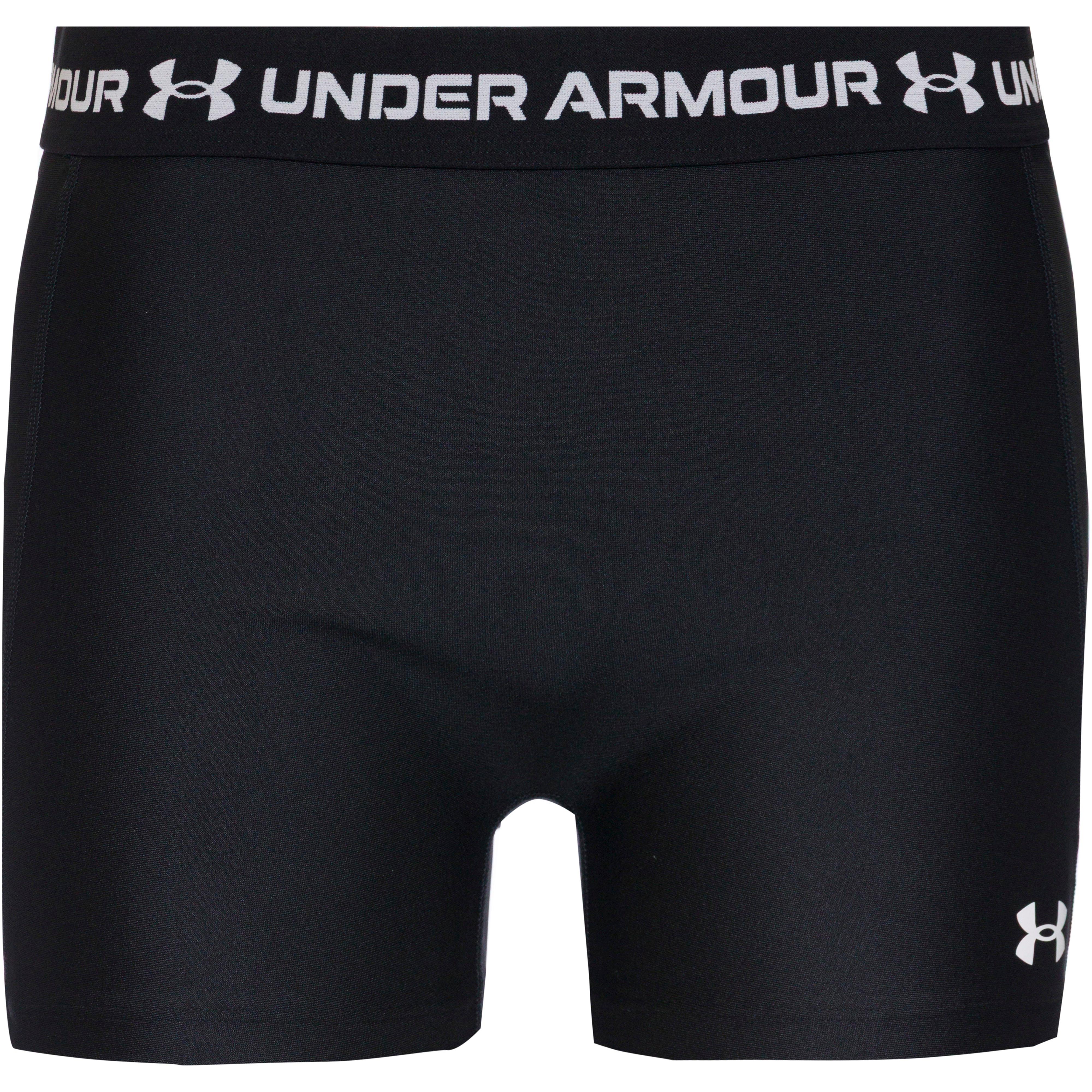 Under Armour Fitnesshort Performance Sweat-Wicking HeatGear Schwarz