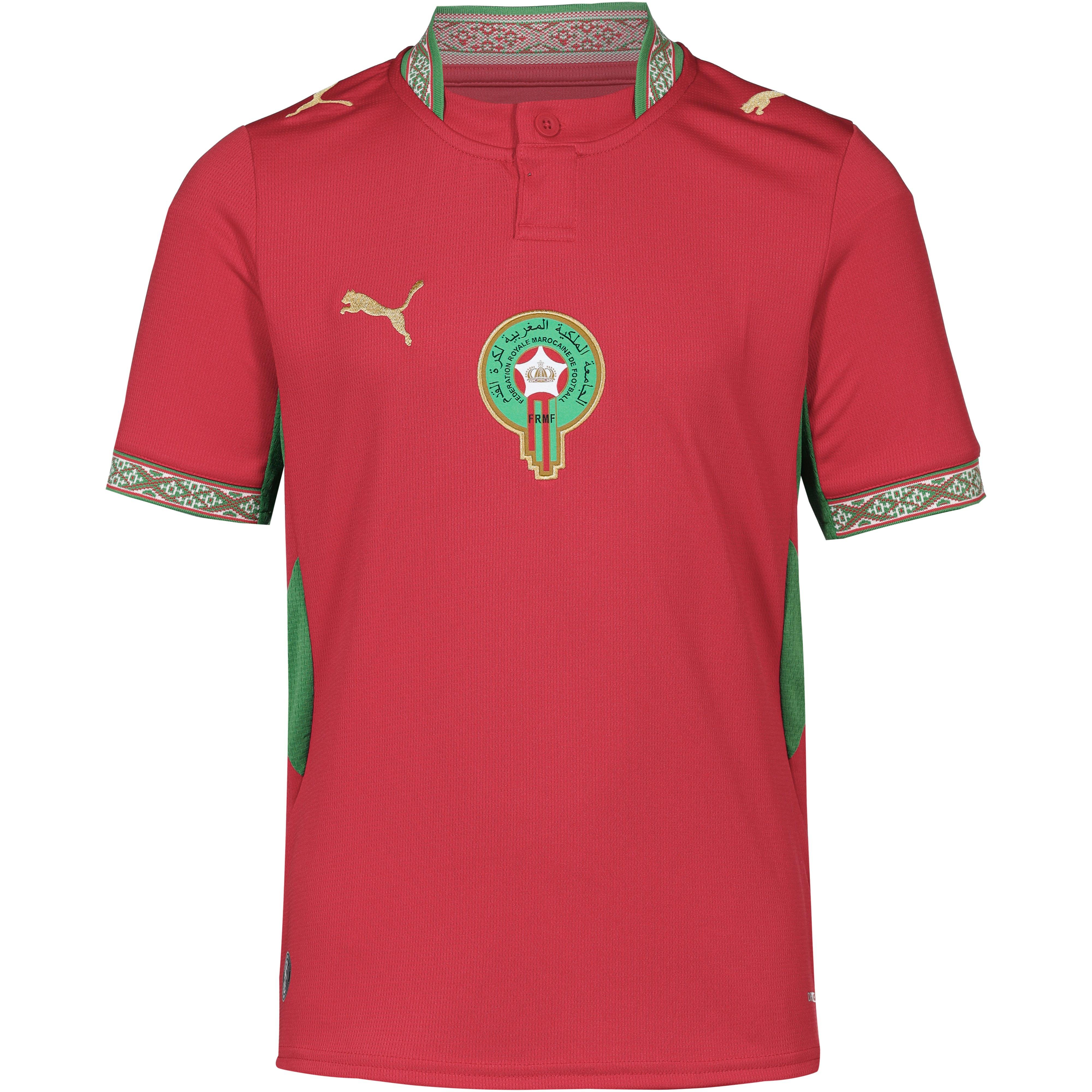 Puma Teamtrikot Kragen Rippstrick Polyester Rot