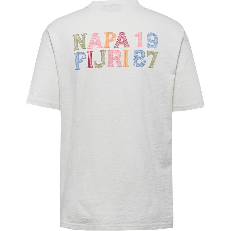 Napapijri Napapijri S-Elior T-Shirt Herren - white wisper - 0 | SportScheck