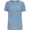 Icebreaker 150 Tech Lite Sparkling Stars Funktionsshirt Damen - flint blue