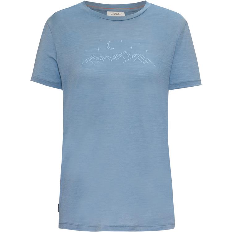 Icebreaker Icebreaker 150 Tech Lite Sparkling Stars Funktionsshirt Damen - flint blue - 0 | SportScheck