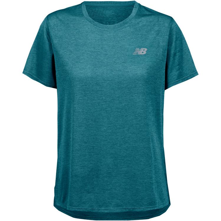 NEW BALANCE NEW BALANCE Athletics T-Shirt Funktionsshirt Damen - big teal heather - 0 | SportScheck