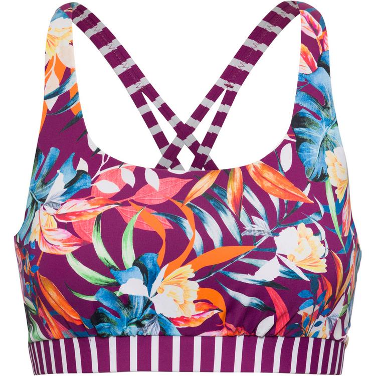 VENICE BEACH VENICE BEACH Bustier-Top Bikini Oberteil Damen - bordeaux pri - 0 | SportScheck