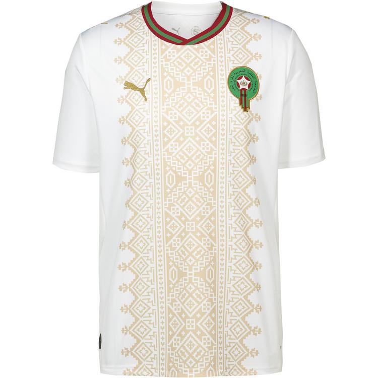 PUMA PUMA Marokko FRMF Away Teamtrikot Herren - puma white-victory gold - 0 | SportScheck