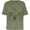 Icebreaker 150 Tech Lite Crop Seed Story Funktionsshirt Damen - lichen