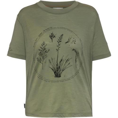Icebreaker 150 Tech Lite Crop Seed Story Funktionsshirt Damen