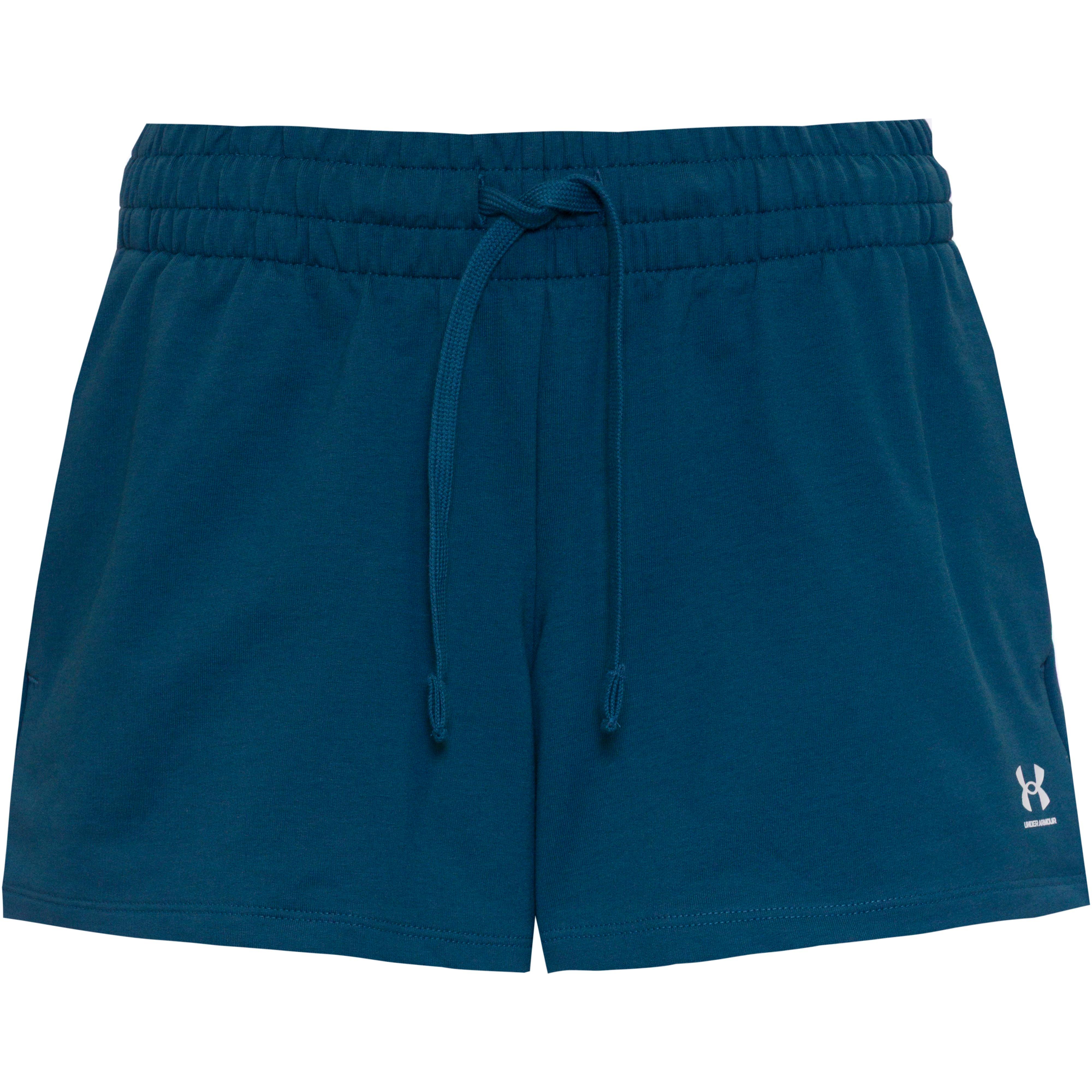 Under Armour Short French-Terry-Fleece Leicht Dunkelblau