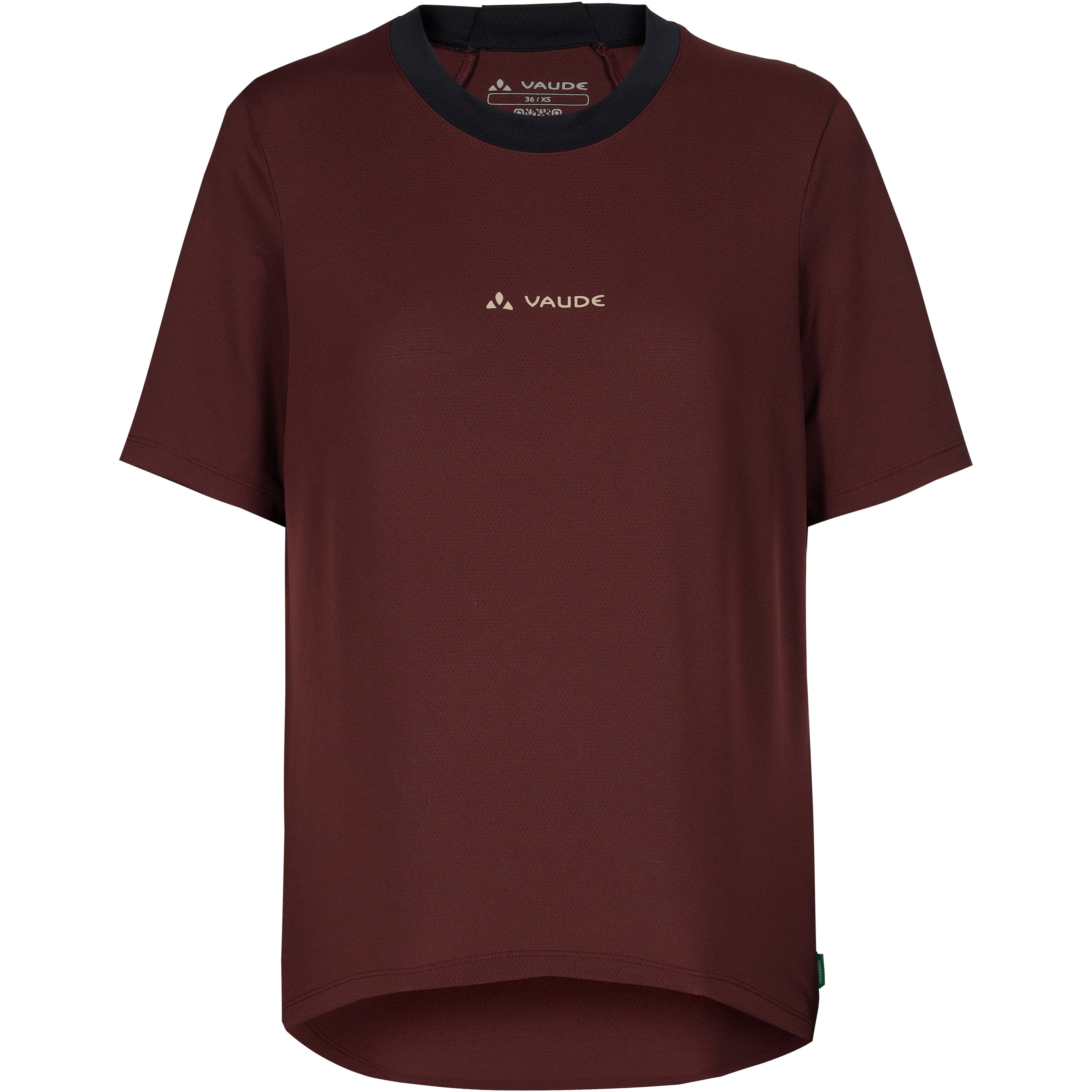 Vaude Funktionsshirt Loamer Grafik Polyester 100% Rot