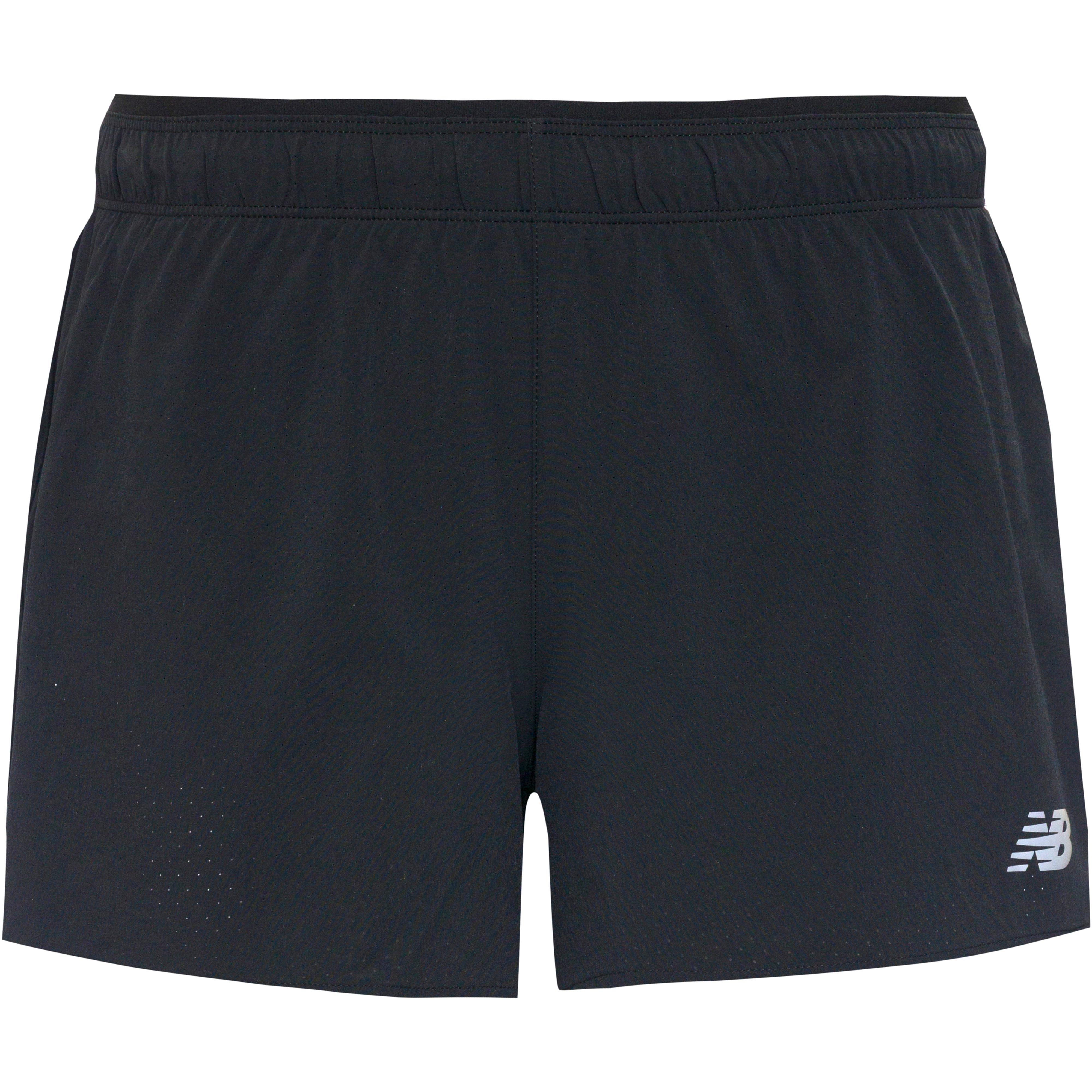 New Balance Shorts Laufshorts Kunstfaser Schwarz