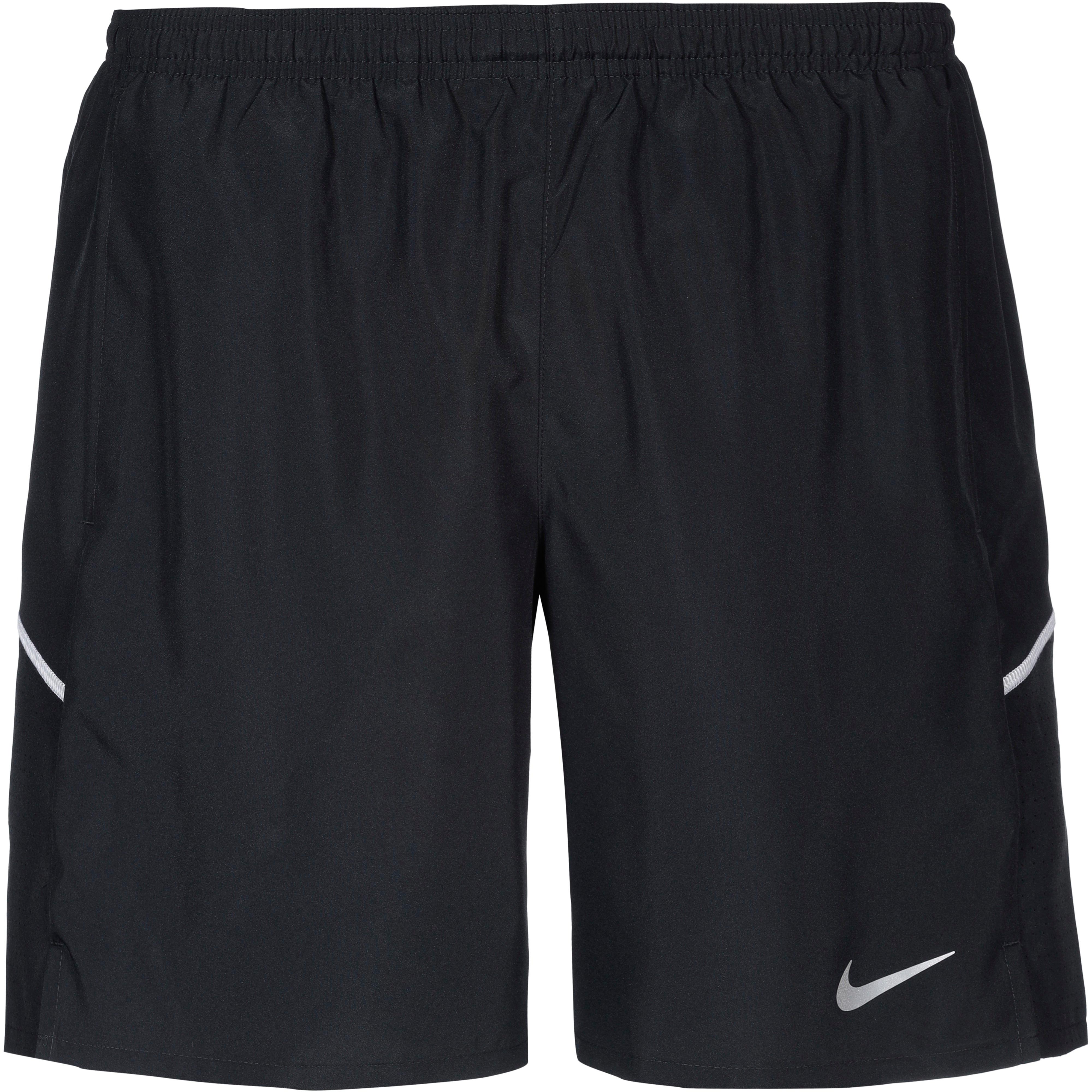 Nike Laufshorts Dri-FIT Stretch Kunstfaser Schwarz