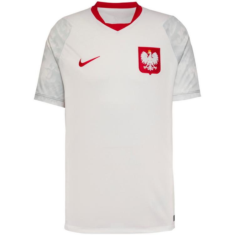 Nike Nike POLEN HOME Teamtrikot Herren - white-field silver-sport red - 0 | SportScheck