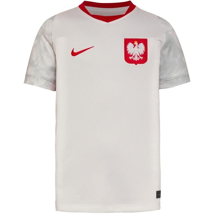 Nike Nike POLEN HOME Teamtrikot - white-field silver-sport red - 0 | SportScheck