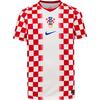 Nike KROATIEN HOME Teamtrikot - white-university red-hyper royal