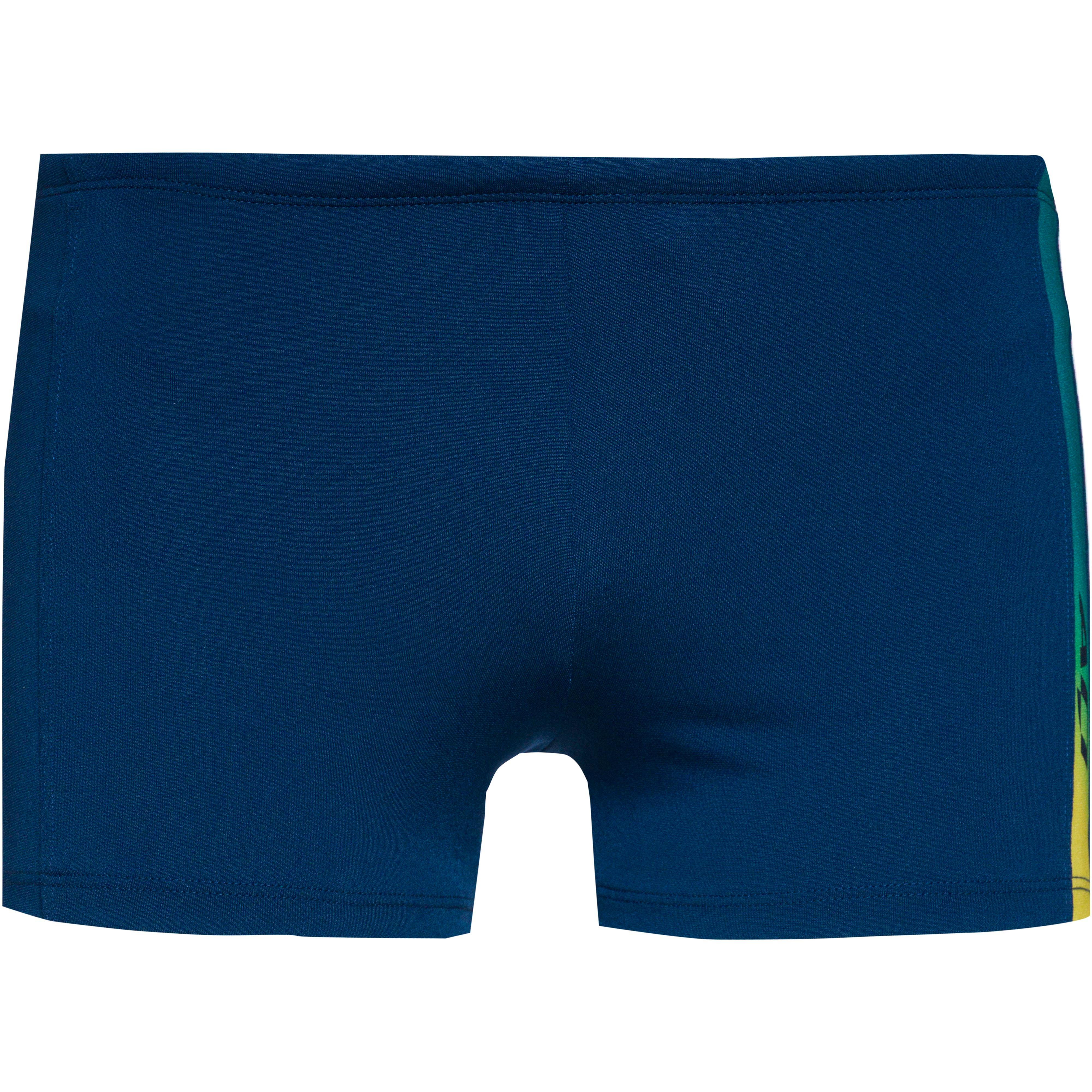 AQUARAPID Badehose Kasten Kunstfaser Blau