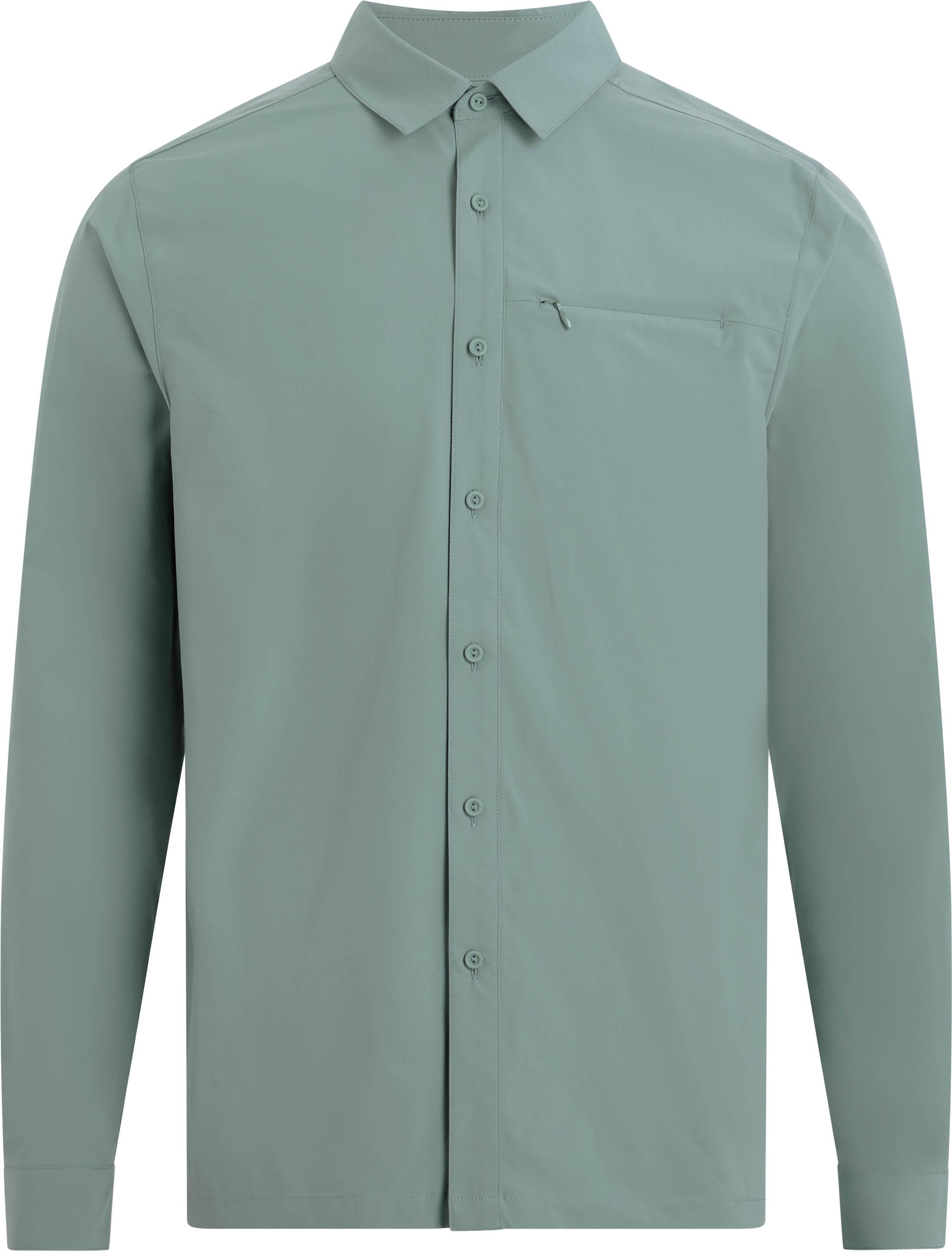 mckinley Funktionshemd Greenfirst UPF 50+ Kunstfaser Blau