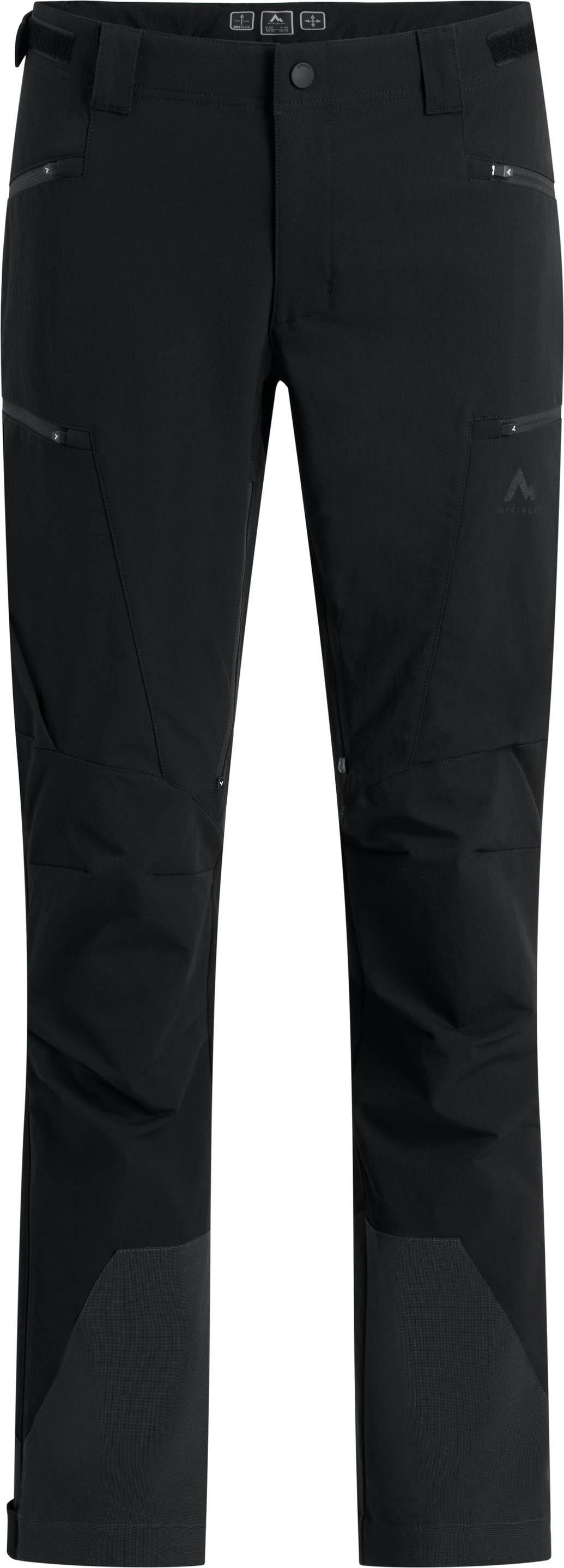mckinley Wanderhose 4-Wege-Stretch DryPlus Kunstfaser Schwarz