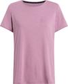 McKinley Hunu II Funktionsshirt Damen - melange-rose dark-vi