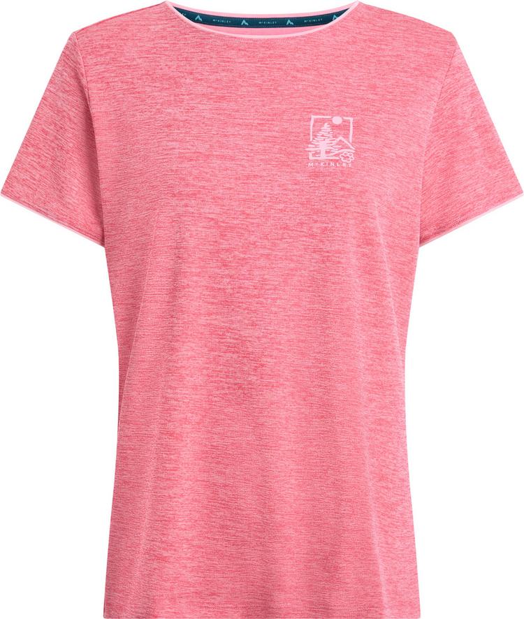 McKinley McKinley Hunu II Funktionsshirt Damen - melange-pink dark-pi - 0 | SportScheck