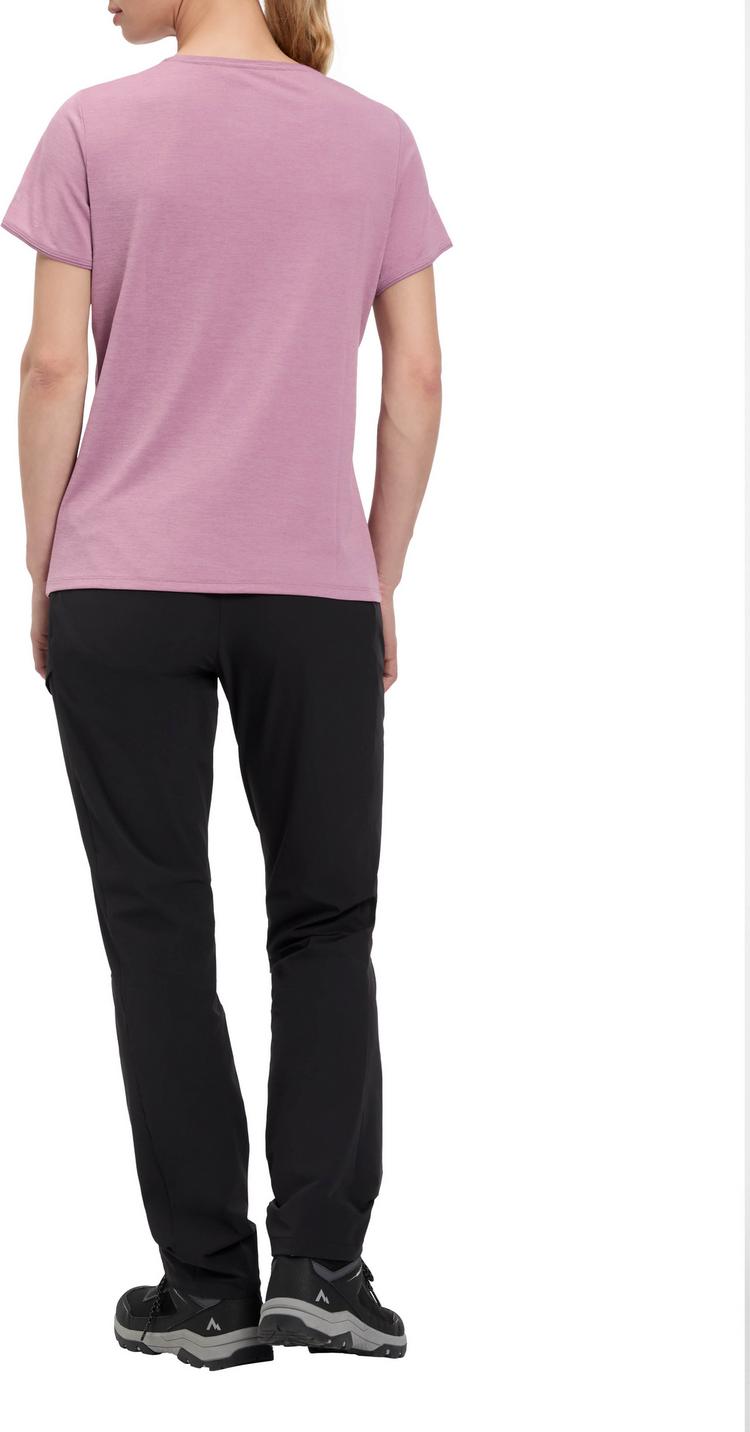 McKinley McKinley Hunu II Funktionsshirt Damen - melange-rose dark-vi - 1 | SportScheck