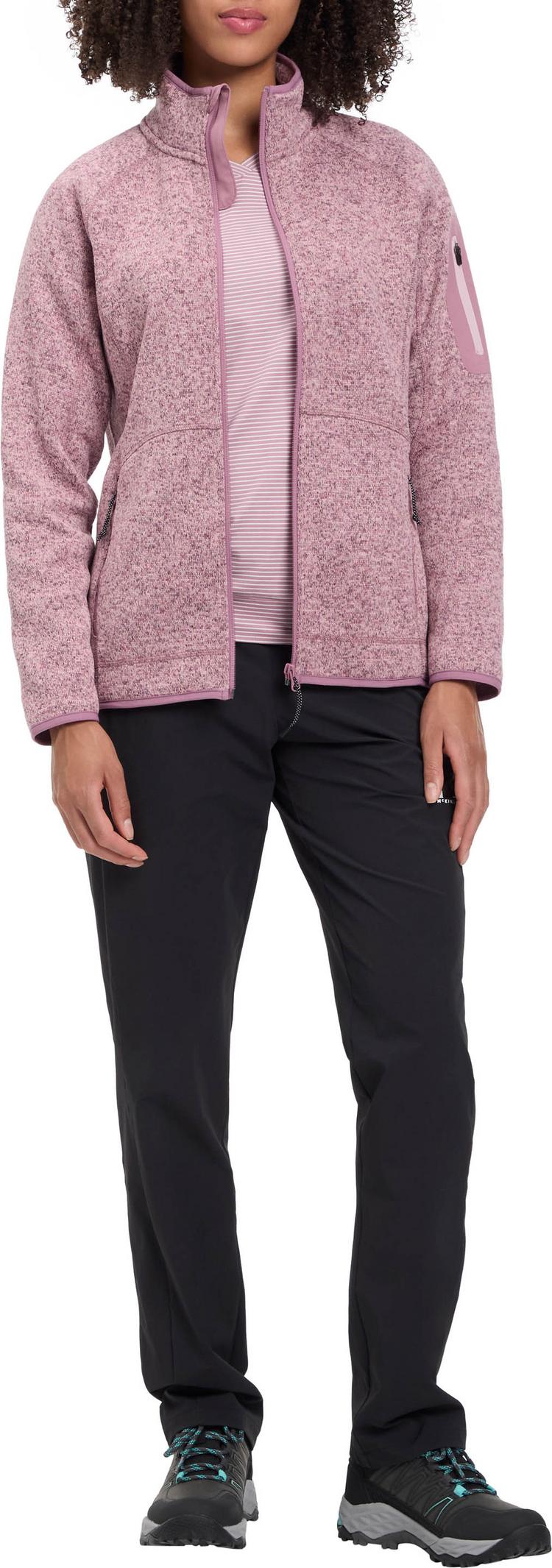 McKinley McKinley Skeena Strickfleece Damen - melange-violet - 2 | SportScheck