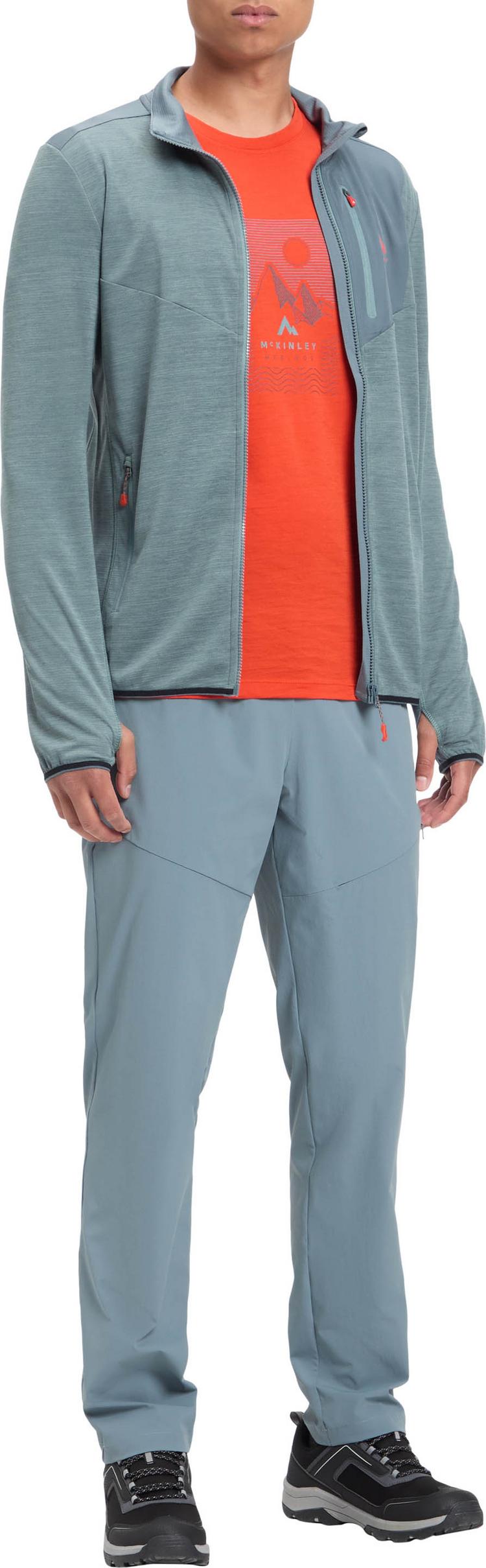 McKinley McKinley Thoma II Fleecejacke Herren - melange-blue smoke - 2 | SportScheck