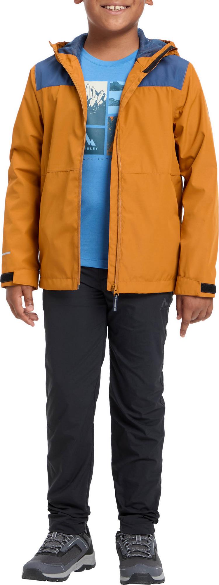 McKinley McKinley Allalin Funktionsjacke Jungen - brown-navy - 2 | SportScheck