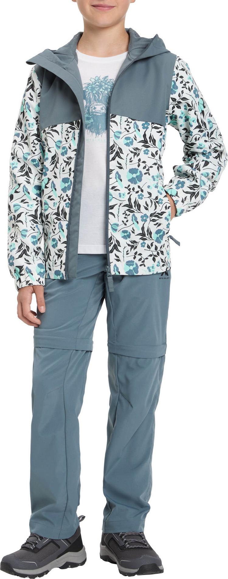 McKinley McKinley Terang II Funktionsjacke M&auml;dchen - aop-blue petrol - 2 | SportScheck