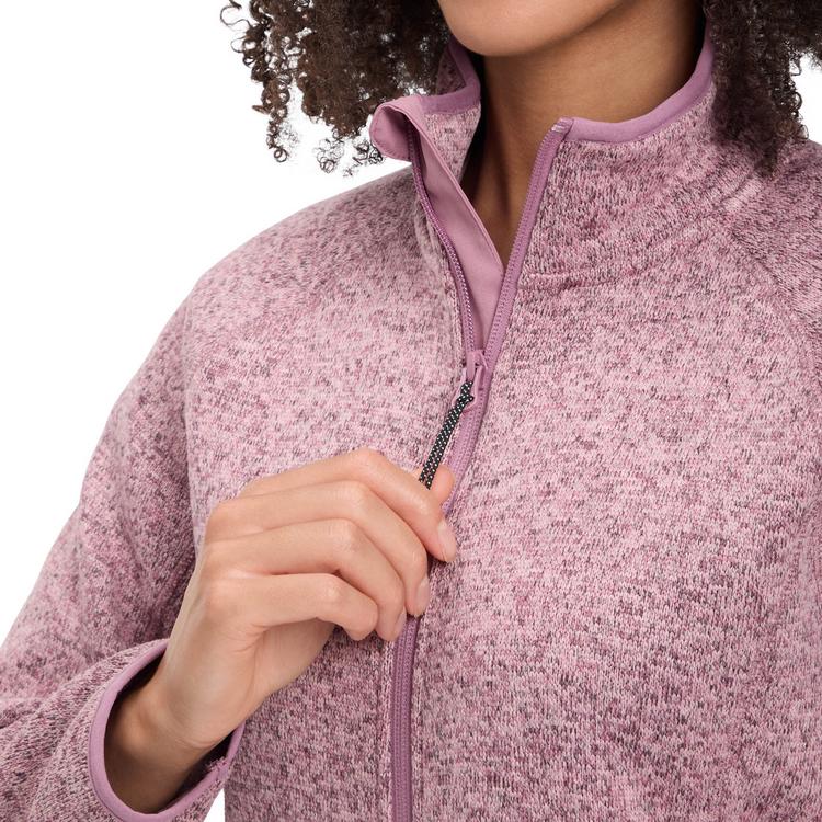 McKinley McKinley Skeena Strickfleece Damen - melange-violet - 3 | SportScheck