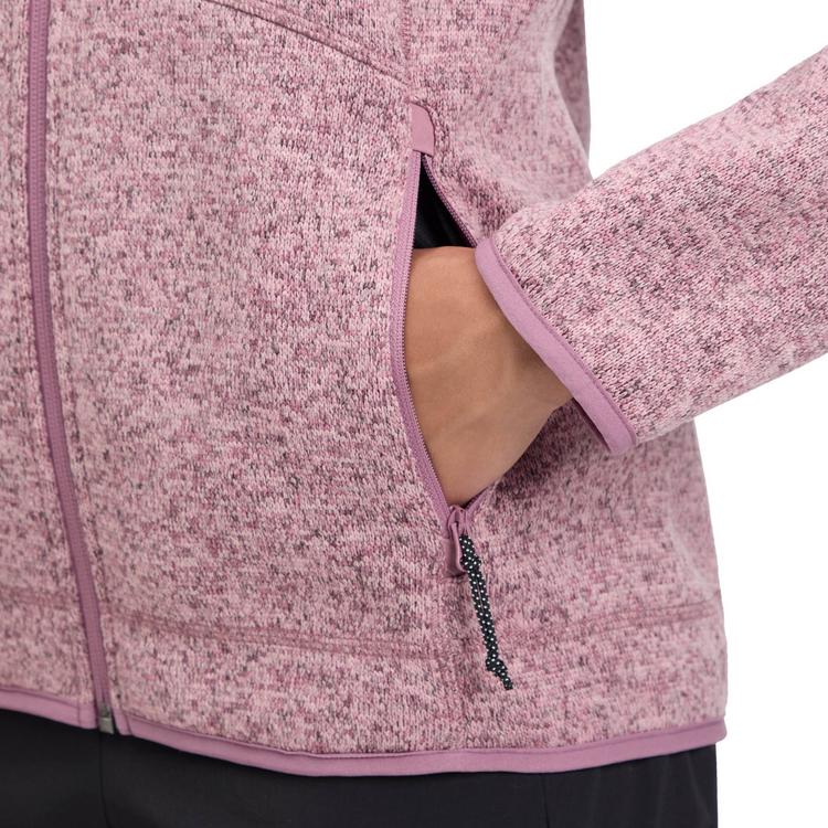 McKinley McKinley Skeena Strickfleece Damen - melange-violet - 4 | SportScheck