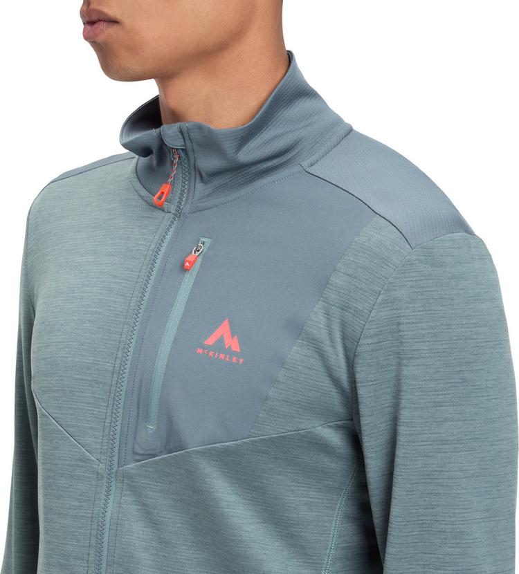 McKinley McKinley Thoma II Fleecejacke Herren - melange-blue smoke - 4 | SportScheck