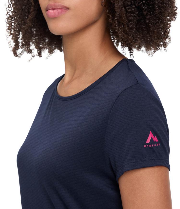 McKinley McKinley Lele II Funktionsshirt Damen - melange-navy - 4 | SportScheck