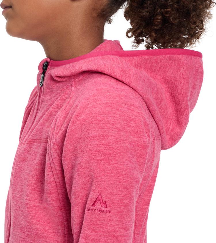 McKinley McKinley Choco Fleecejacke M&auml;dchen - melange-pink-pink da - 5 | SportScheck